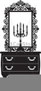 Antique Furniture Clipart Image