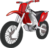 Motobike Clip Art