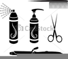 Hair Spray Clipart Image