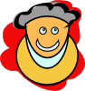 Smiling Man Clip Art