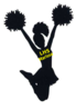 Cheer Leader Marissa Clip Art