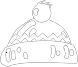 White Winter Hat Clip Art