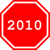 2010 Sign Clip Art