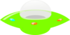 Green Ufo Clip Art