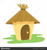 Straw House Clipart Image