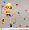 Rock Climbing Wall Clipart Image