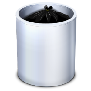 Dock Trash Full Icon Image