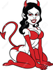 Baby Devil Clipart Image