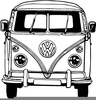 Free Clipart Vw Van Image