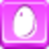 Free Pink Button Egg Image