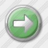 Icon Arrow Right Green Image