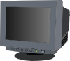 Monitor Crt Clip Art