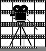 Camera Filmstrip Clipart Image