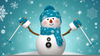 Animated Dancing Snowman Clipart Image