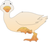 Duck Walking Clip Art