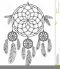 Dreamcatcher Vector Clipart Image