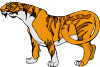 Tigre01 Clip Art