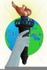 Statue Of Liberty Torch Clipart Image