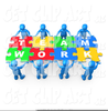 Clipart Working Together Team Image