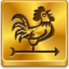 Weathercock Icon Image