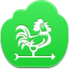 Weathercock Icon Image