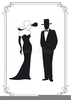 Free Clipart Elegant Lady Image