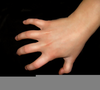 Right Hand Clawing Image