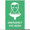 Clipart Eye Wash Station Image