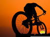 Riding Into The Sunset Clipart Image