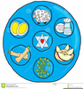 Free Seder Meal Clipart Image