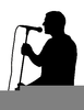 Pop Singer Clipart Image