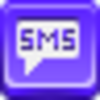 Free Violet Button Sms Image