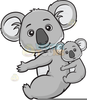 Dog And Baby Clipart Image