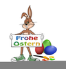 Lustiger Osterhase Clipart Image