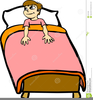 Boy Going To Bed Clipart Image