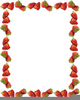 Free Apple Border Clipart Image