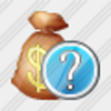 Icon Money Bag Question Image