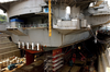 Uss Kitty Hawk (cv 63) Sits In Dry Dock Undergoing Repairs At Naval Base Yokosuka Ensuring Its Ability, To Continue To Maintain A Responsible Defensive Posture In The Western Pacific Region Image