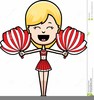 Clipart Pompom Girl Image