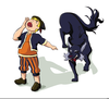 The Boy Who Cried Wolf Clipart Image