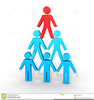 Human Pyramid Clipart Image