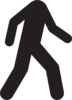 Headless Walking Clip Art