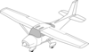 Plane White Body Clip Art