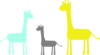 Baby Giraffe Family Clip Art