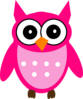 Owl Pink Clip Art