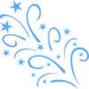 Starplose Blue  Clip Art