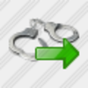 Icon Handcuffs Export Image