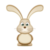 Easter Bunny Icon Image