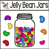 Jelly Bean Jar Clipart Image