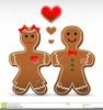 Gingerbread Boy Clipart Image